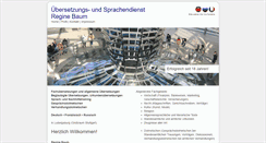 Desktop Screenshot of baum-uebersetzungen.de